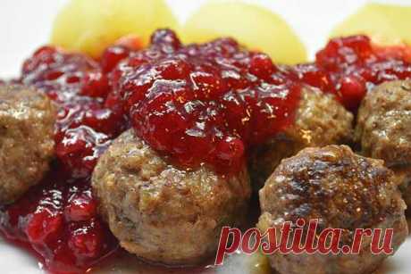 Шведские мясные фрикадельки - Рецепт современной домашней кухни с фото
