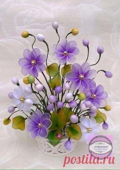 Цветы из капрона: идеи — Сделай сам, идеи для творчества - DIY Ideas