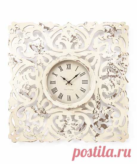 MCS Industries Distressed Clock | zulily