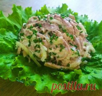 Салат по-сибирски. Муж в восторге! / Видео-рецепты / TVCook: пошаговые рецепты с фото