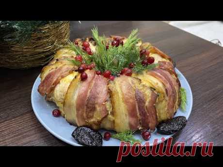 Мясний Кекс з Куркою та Сухофруктами!Король Святкового столу