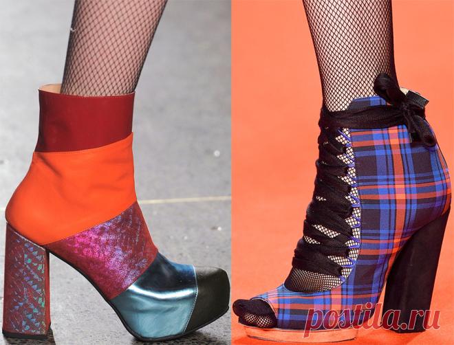 Модные тенденции 2016-2017 — ботильоны