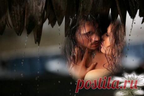 В городе дождь.