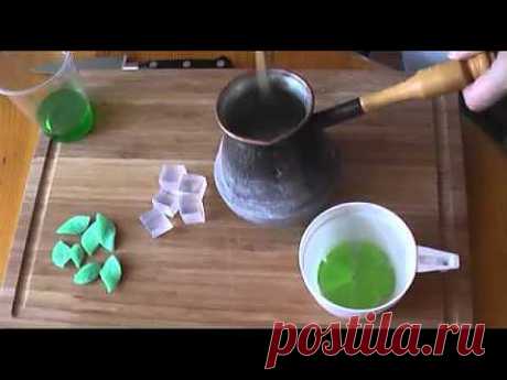 урок 6 - мыло &quot;мохито&quot; - YouTube