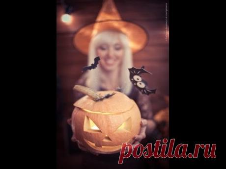 Зловещий мастер-класс / тыква на Halloween (голова Джека)