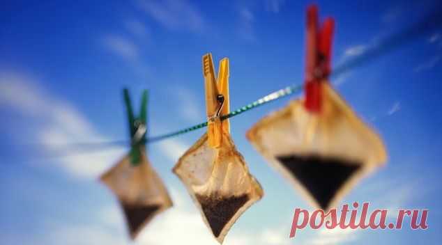 Как использовать чайные пакетики - 18 способов | Четыре вкуса