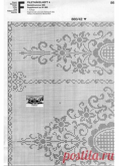 Альбом«Burda special E860/1983 Filet au crochet 4»