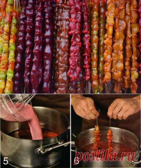 ГОТОВИМ ЧУРЧХЕЛЛУ ДОМА | Банк кулинарных рецептов