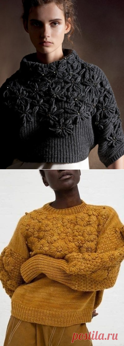 Интересные вязаные детали