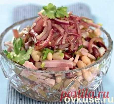 Салат из фасоли с бужениной - Простые рецепты Овкусе.ру