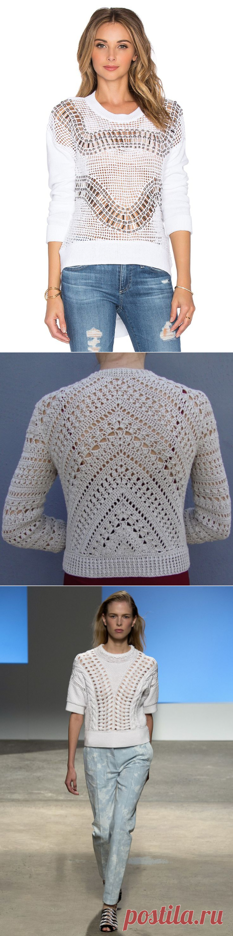 Пуловеры идеи из интернета -38 foto