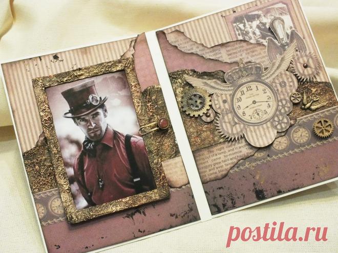 Скрапости: Мастер-класс: состаренный металл из фольги