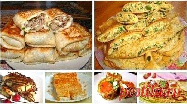 15 самых вкусных начинок для блинчиков | Школа шеф-повара