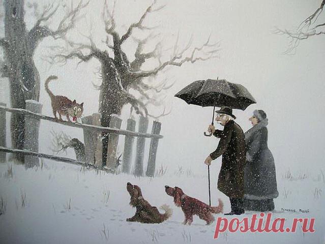 Зимний мир Андрея Репникова