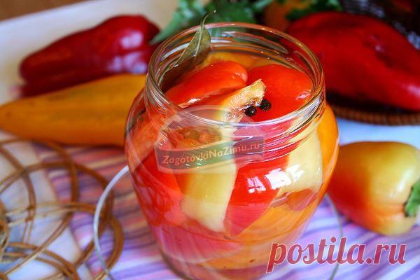 Заготовка на зиму – сладкий перец с медом: пошаговый рецепт с фото