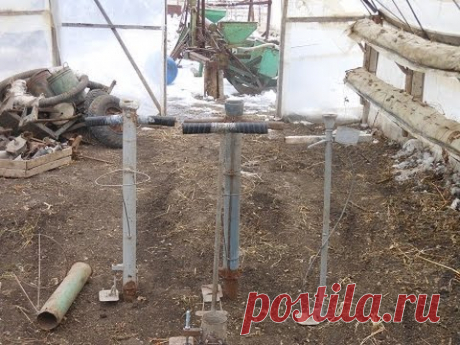 В помощь огородникам и дачникам как сделать устройства высадки растений