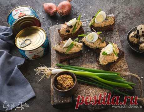 Форшмак из лосося на поджаренном бородинском хлебе — Вкусно!