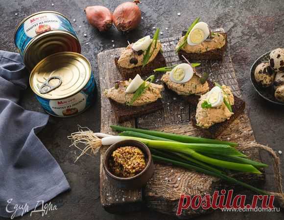 Форшмак из лосося на поджаренном бородинском хлебе — Вкусно!