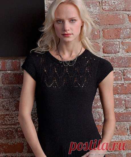 Черная кофточка Hotness Top Red Heart Free Website.