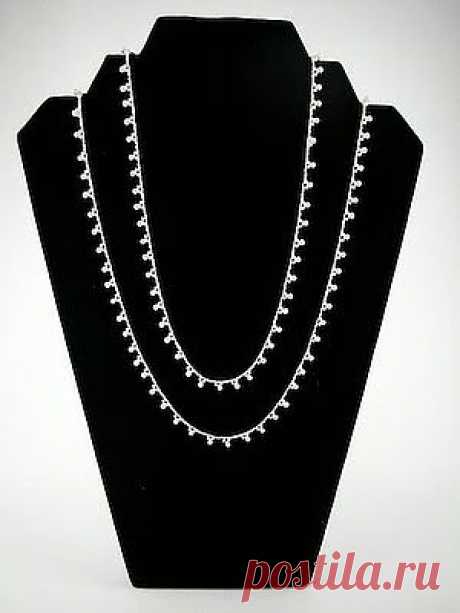 Украшение крючком с использованием бисера МК