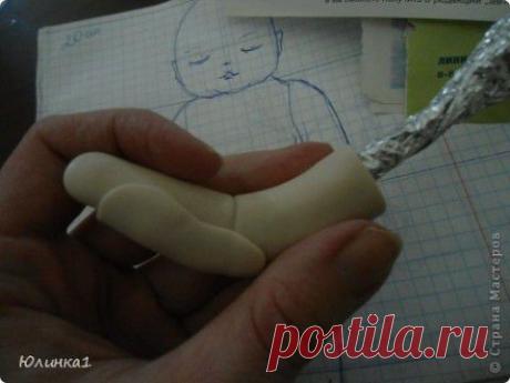 Создание малышей из полимерной глины 2 (продолжение). Ручки и ножки Мастер класс | Подружки