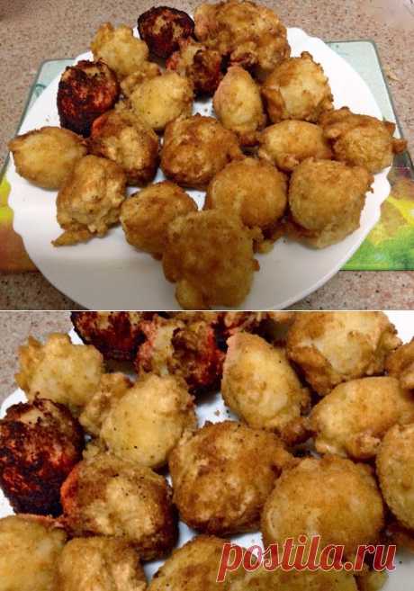 Home food: Золотистые картофельные крокеты