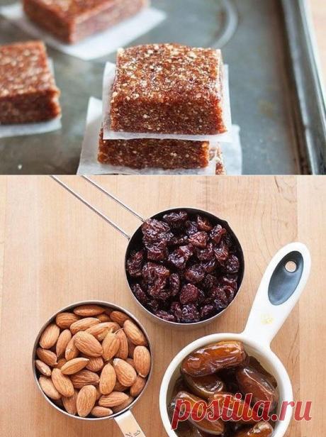 Энергетические батончики собственного изготовления | Делаем сами