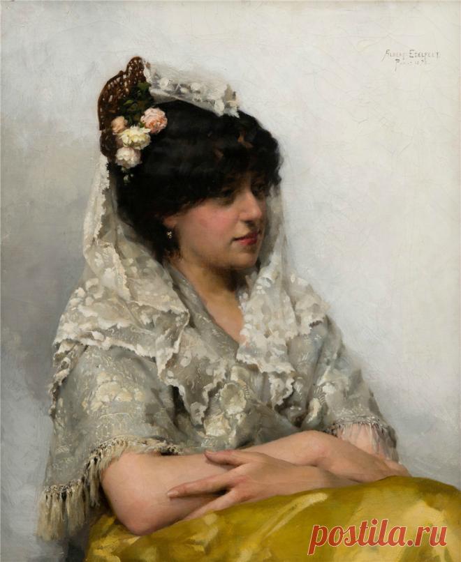 Художник Альберт Густав Аристид Эдельфельт 1854-1905.Финляндия