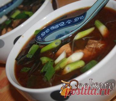 Мисо суп с курицей фото рецепт приготовления