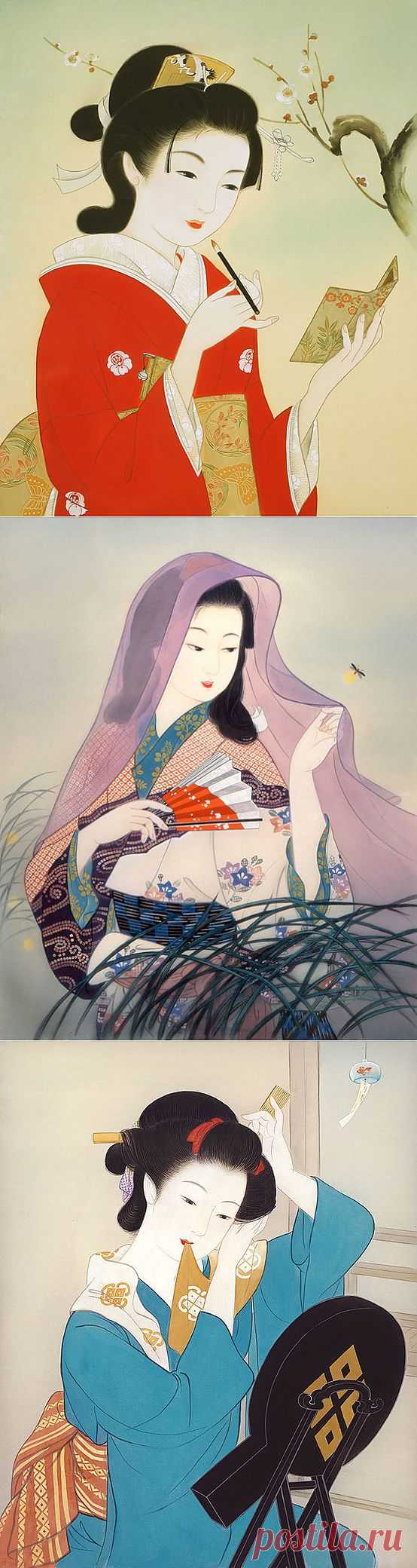 Любовь по-японски. Иллюстрации Tsukuda Kisho(Цукуда Кишо).