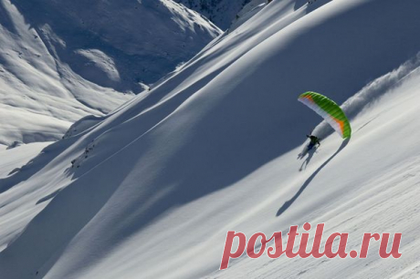 Speedrider, French Alps