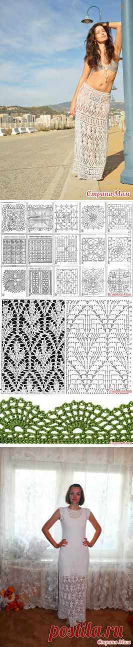 Юбка от Оли SexyCrochet: Дневник группы "Вяжем вместе он-лайн" - Страна Мам