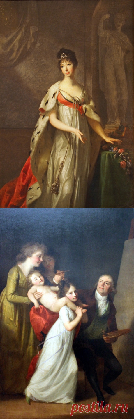 Тишбейн, Иоганн Фридрих Аугуст (1750 — 1812) | Женский портрет