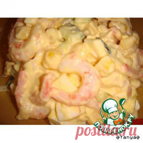 &quot;Быстрый салат с креветками&quot; - кулинарный рецепт