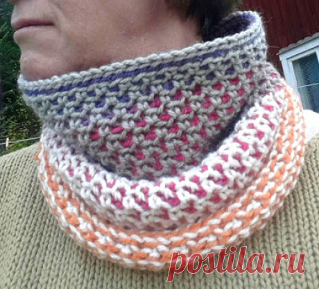 Mmatildas virkstad: Erna cowl