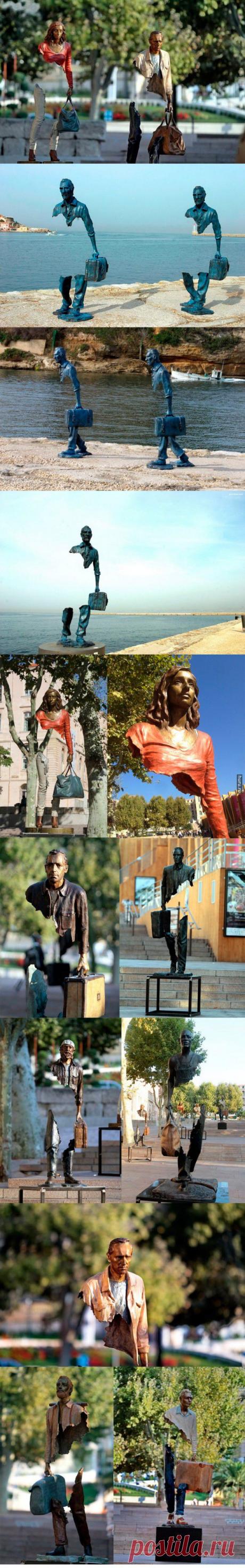 Huru.ru :: Скульптуры-призраки Бруно Каталано