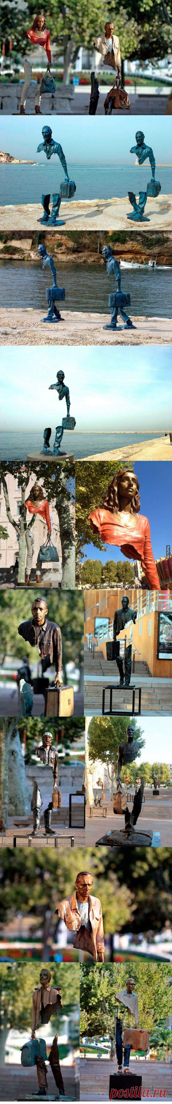 Huru.ru :: Скульптуры-призраки Бруно Каталано