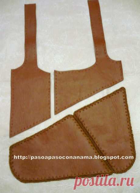 (189) TODO PASO A PASO: CARTERA DE CUERO ECOLOGICO | bolsos y carteras