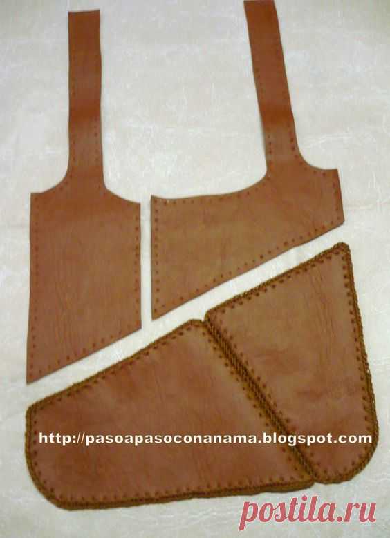(189) TODO PASO A PASO: CARTERA DE CUERO ECOLOGICO | bolsos y carteras