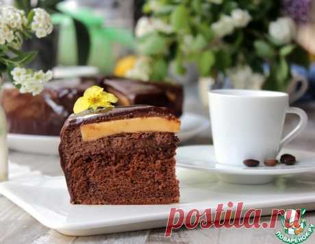 Муссовый торт с карамелью – кулинарный рецепт