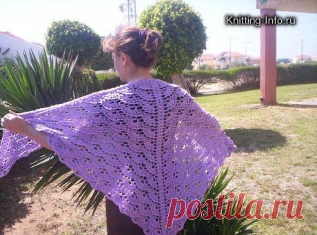 Коллекция шалей со схемами от Лидии Ильиных