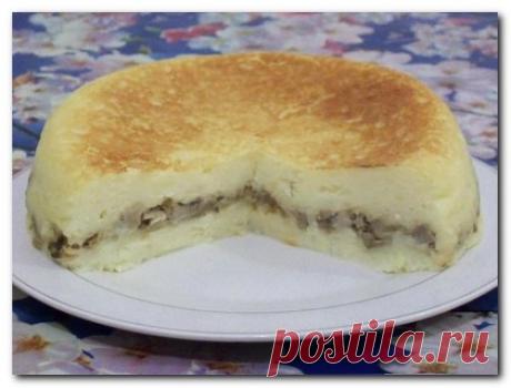 Картофельная запеканка в мультиварке Панасоник - рецепт выпечки | Мультиварик.Ру