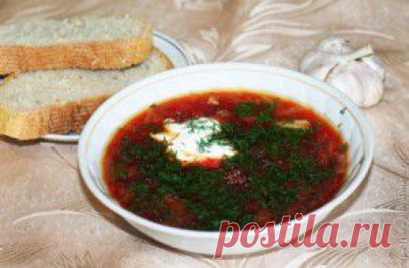 Борщ из сказки