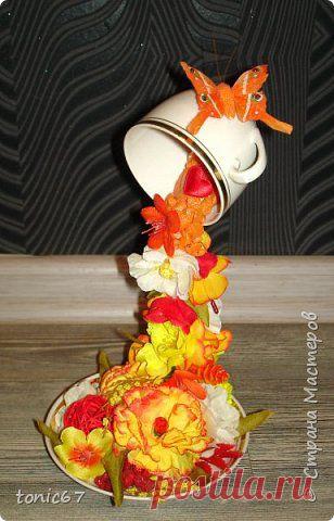 Цветочная чашка (+попытка мк) | Страна Мастеров