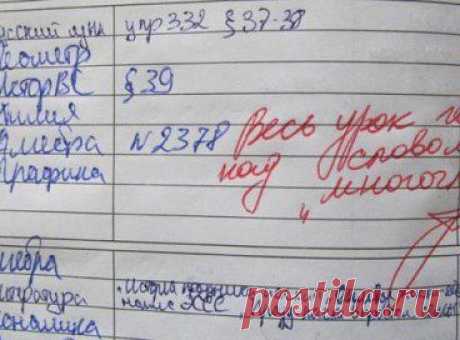 Радио Шансон Кемерово
Современные записи в дневниках школьников! Просто отпад!








•••в продолжении ещё фото