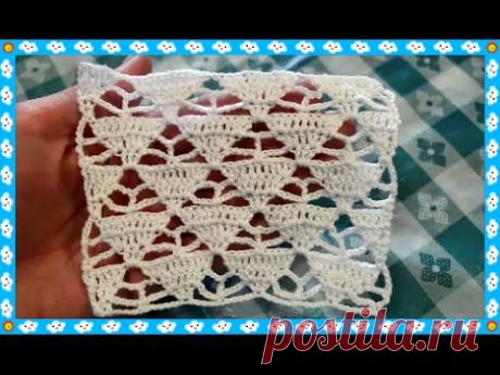 Crochet. Crochet pattern. Вязание крючком. Вязание узора крючком. - YouTube
