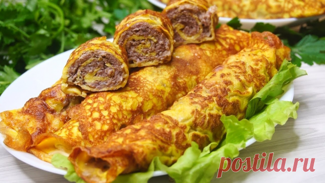 ВСЕГДА МАЛО, СКОЛЬКО НЕ ПРИГОТОВИШЬ. ОБЪЕДЕНИЕ ИЗ ФАРША ЗА 30 МИНУТ. Они буквально тают во рту, а аромат такой стоит, что не передашь словами.