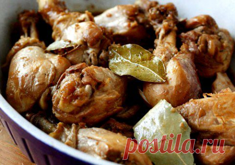 Острые куриные ножки, тушеные по-филиппински | Вкусный рецепт