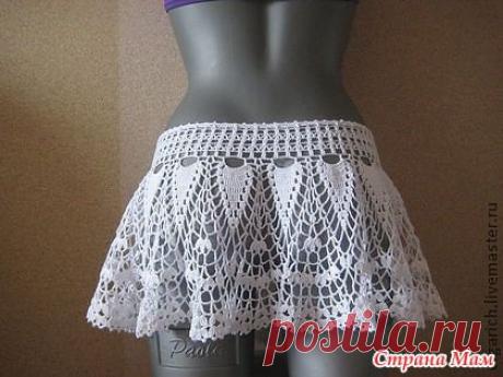 Пляжная юбочка. Несколько вариантов подола. - Вязание - Страна Мам