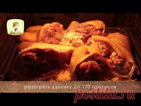 Свиные рульки с квашенной капустой
